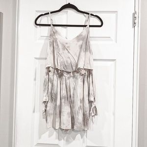 American eagle tie-dye romper
